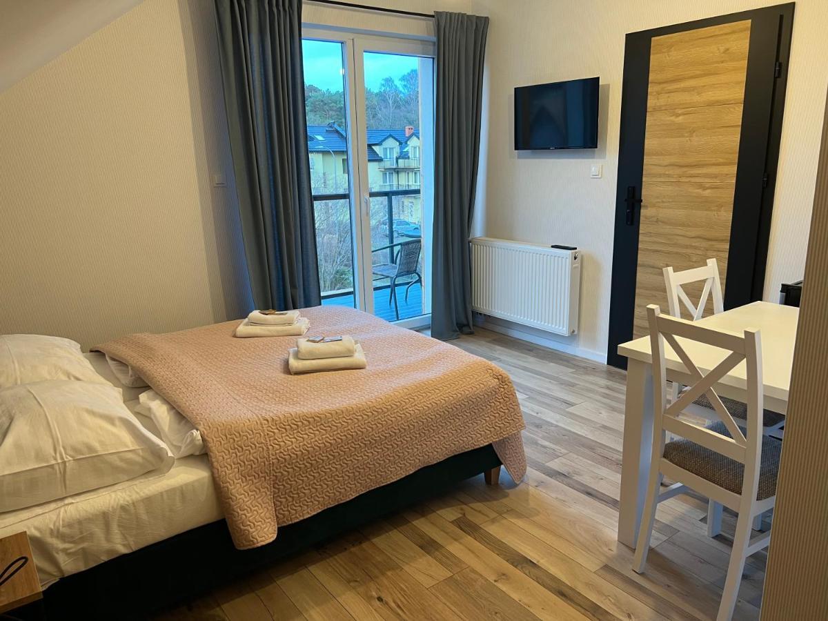 Czarny Baran Apartman Dębki Kültér fotó