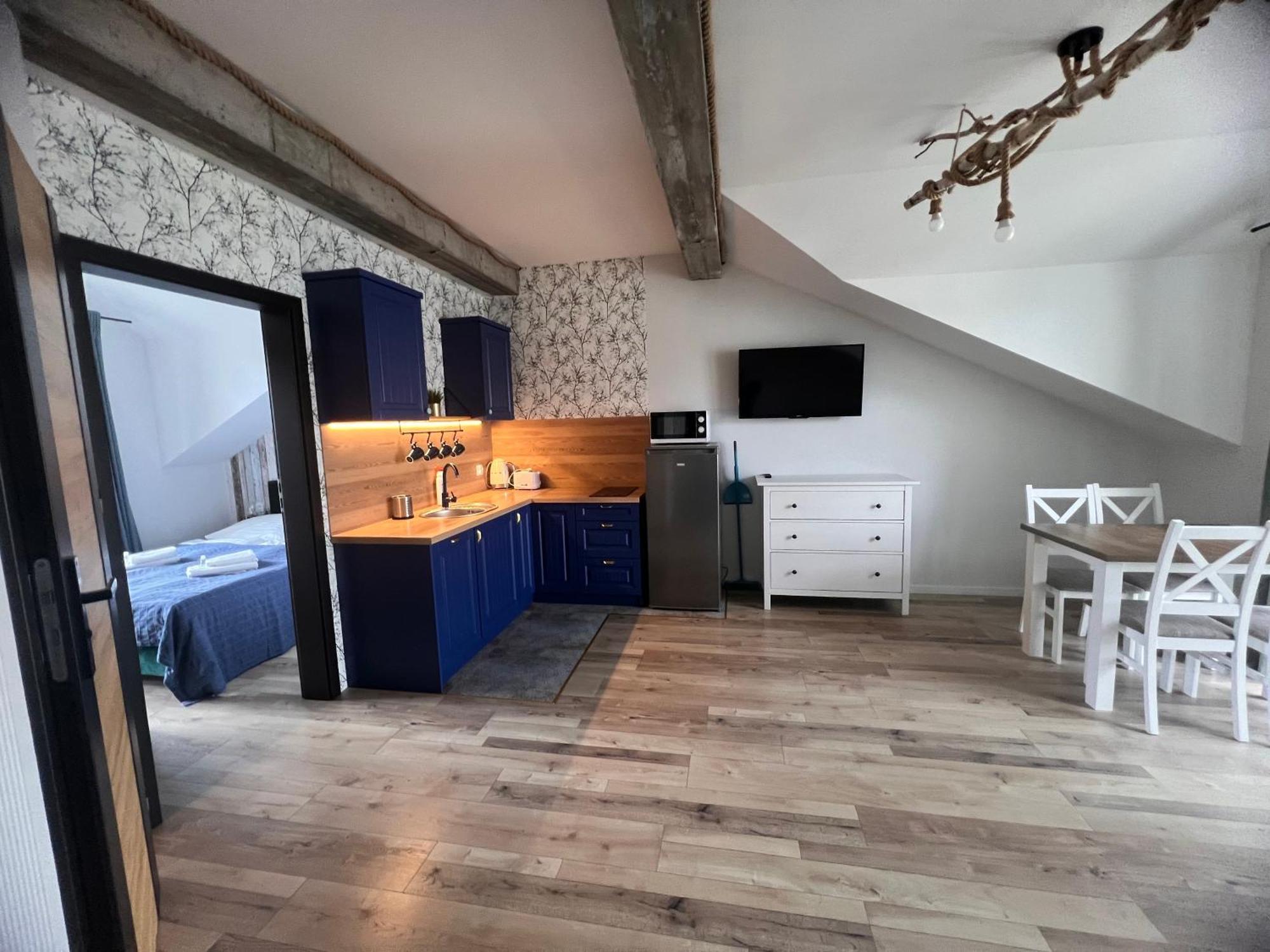 Czarny Baran Apartman Dębki Kültér fotó