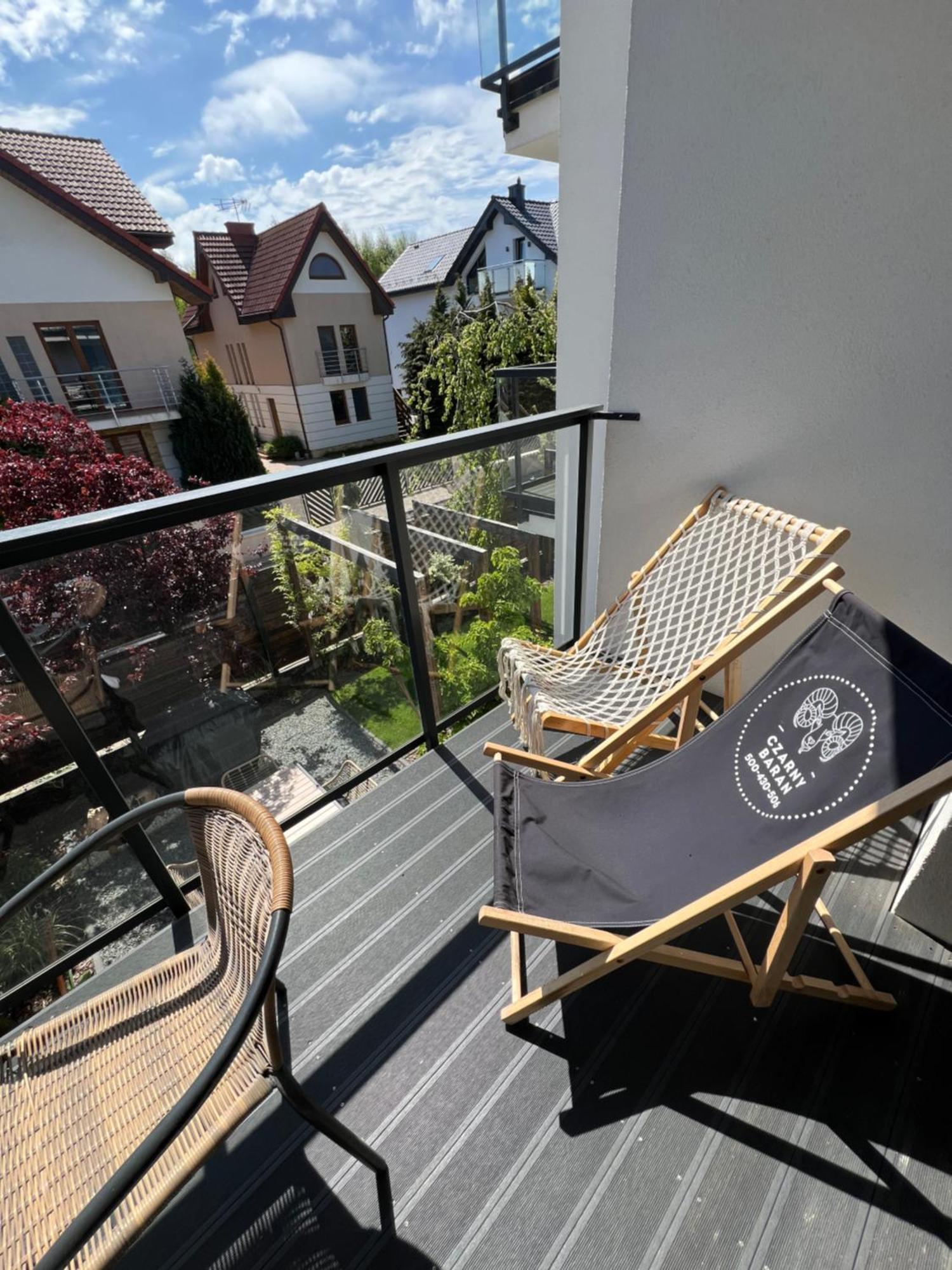 Czarny Baran Apartman Dębki Kültér fotó