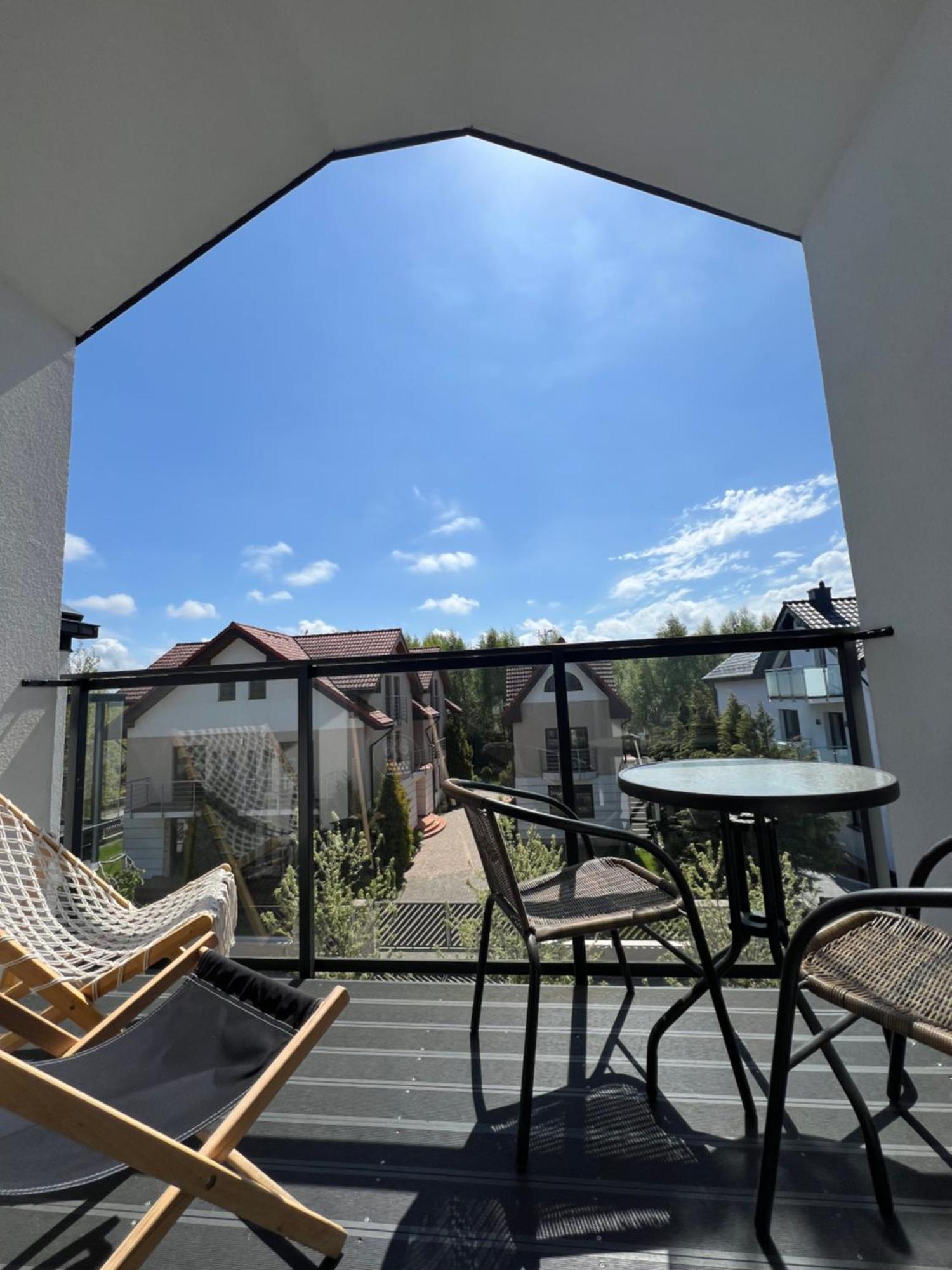 Czarny Baran Apartman Dębki Kültér fotó