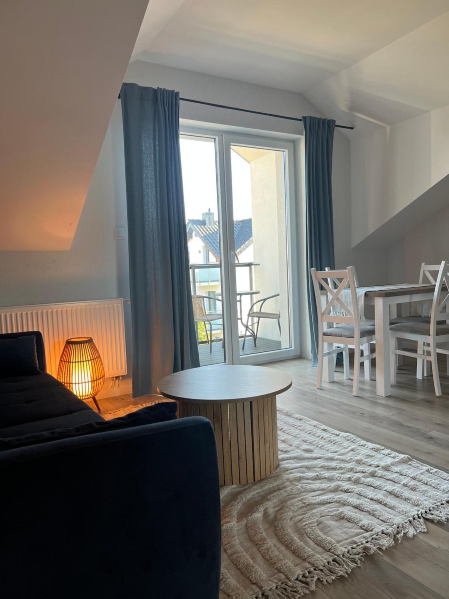 Czarny Baran Apartman Dębki Kültér fotó
